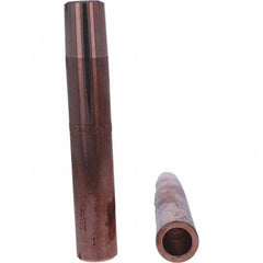 Tuffaloy - Spot Welder Tips For Use With: 5RW Electrode Holder Type: Straight Shank for 5RW Male Cap - USA Tool & Supply
