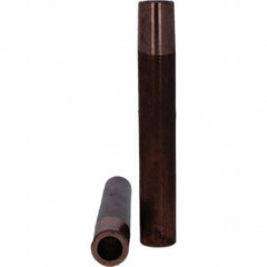 Tuffaloy - Spot Welder Tips For Use With: 5RW Electrode Holder Type: Straight Shank for 5RW Male Cap - USA Tool & Supply