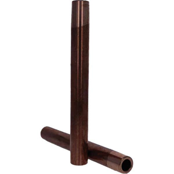 Tuffaloy - Spot Welder Tips For Use With: 5RW Electrode Holder Type: Straight Shank for 5RW Male Cap - USA Tool & Supply