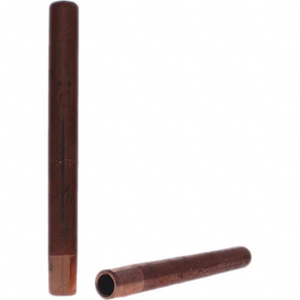 Tuffaloy - Spot Welder Tips For Use With: 5RW Electrode Holder Type: Straight Shank for 5RW Male Cap - USA Tool & Supply