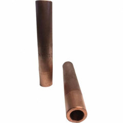 Tuffaloy - Spot Welder Tips For Use With: 6RW Electrode Holder Type: Straight Shank for 6RW Male Cap - USA Tool & Supply
