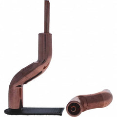 Tuffaloy - Spot Welder Tips For Use With: 4RW Electrode Holder Type: Bent Shank for 4RW Male Cap - USA Tool & Supply