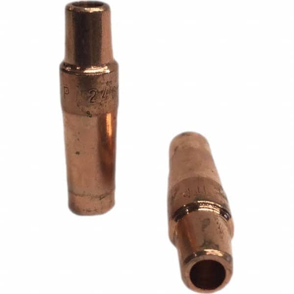 Tuffaloy - Spot Welder Tips For Use With: 4RW Electrode Holder Type: Straight Shank for 4RW Female Cap - USA Tool & Supply