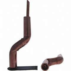 Tuffaloy - Spot Welder Tips For Use With: 4RW Electrode Holder Type: Bent Shank for 4RW Male Cap - USA Tool & Supply