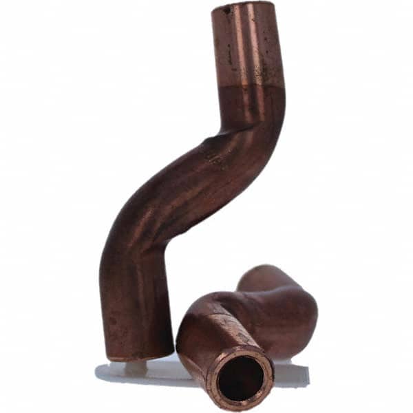 Tuffaloy - Spot Welder Tips For Use With: 5RW Electrode Holder Type: Bent Shank for 5RW Male Cap - USA Tool & Supply