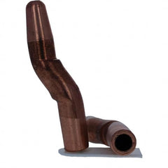 Tuffaloy - Spot Welder Tips For Use With: 5RW Electrode Holder Type: Double Bend Tip A Nose (Pointed) - USA Tool & Supply