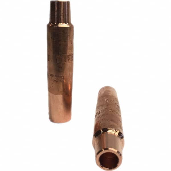 Tuffaloy - Spot Welder Tips For Use With: 5RW Electrode Holder Type: Straight Shank for 5RW Female Cap - USA Tool & Supply