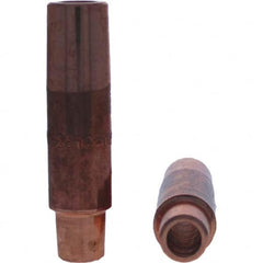 Tuffaloy - Spot Welder Tips For Use With: 5RW Electrode Holder Type: Straight Shank for 5RW Female Cap - USA Tool & Supply