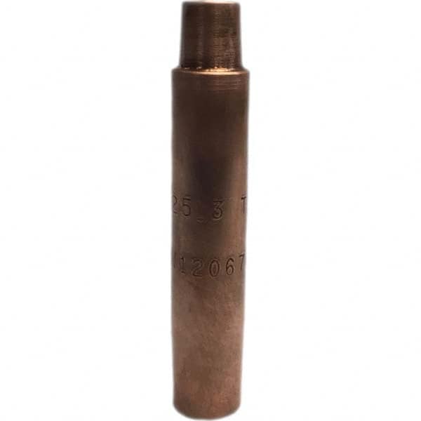 Tuffaloy - Spot Welder Tips For Use With: 5RW Electrode Holder Type: Straight Shank for 5RW Female Cap - USA Tool & Supply