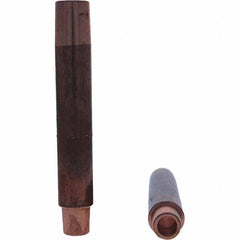Tuffaloy - Spot Welder Tips For Use With: 5RW Electrode Holder Type: Straight Shank for 5RW Female Cap - USA Tool & Supply