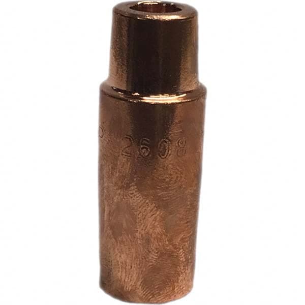 Tuffaloy - Spot Welder Tips For Use With: 6RW Electrode Holder Type: Straight Shank for 6RW Female Cap - USA Tool & Supply