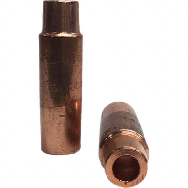 Tuffaloy - Spot Welder Tips For Use With: 6RW Electrode Holder Type: Straight Shank for 6RW Female Cap - USA Tool & Supply