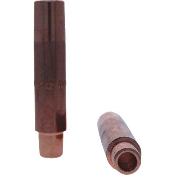 Tuffaloy - Spot Welder Tips For Use With: 6RW Electrode Holder Type: Straight Shank for 6RW Female Cap - USA Tool & Supply