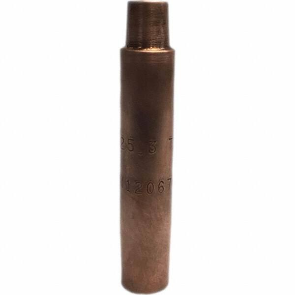 Tuffaloy - Spot Welder Tips For Use With: 6RW Electrode Holder Type: Straight Shank for 6RW Female Cap - USA Tool & Supply