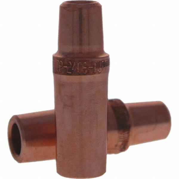 Tuffaloy - Spot Welder Tips For Use With: 4RW Electrode Holder Type: Straight Shank for 4RW Female Cap - USA Tool & Supply