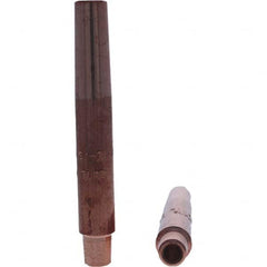 Tuffaloy - Spot Welder Tips For Use With: 4RW Electrode Holder Type: Straight Shank for 4RW Female Cap - USA Tool & Supply