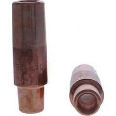 Tuffaloy - Spot Welder Tips For Use With: 5RW Electrode Holder Type: Straight Shank for 5RW Female Cap - USA Tool & Supply