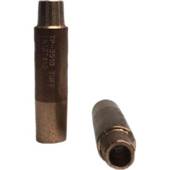 Tuffaloy - Spot Welder Tips For Use With: 5RW Electrode Holder Type: Straight Shank for 5RW Female Cap - USA Tool & Supply