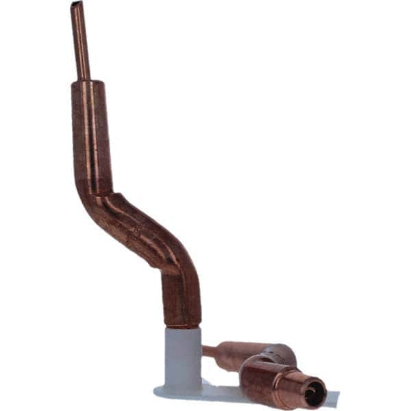Tuffaloy - Spot Welder Tips For Use With: 4RW Electrode Holder Type: Bent Shank for 4RW Female Cap - USA Tool & Supply