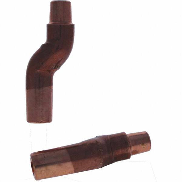 Tuffaloy - Spot Welder Tips For Use With: 5RW Electrode Holder Type: Bent Shank for 5RW Female Cap - USA Tool & Supply