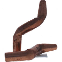 Tuffaloy - Spot Welder Tips For Use With: 4RW Electrode Holder Type: Double Bend Tip A Nose (Pointed) - USA Tool & Supply