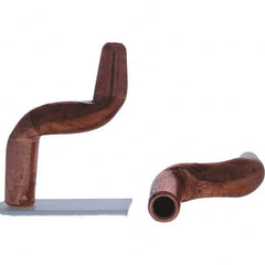 Tuffaloy - Spot Welder Tips For Use With: 4RW Electrode Holder Type: Double Bend Tip A Nose (Pointed) - USA Tool & Supply