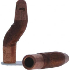 Tuffaloy - Spot Welder Tips For Use With: 5RW Electrode Holder Type: Double Bend Tip A Nose (Pointed) - USA Tool & Supply