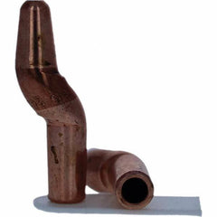 Tuffaloy - Spot Welder Tips For Use With: 4RW Electrode Holder Type: Double Bend Tip A Nose (Pointed) - USA Tool & Supply