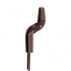 Tuffaloy - Spot Welder Tips For Use With: 4RW Electrode Holder Type: Double Bend Tip A Nose (Pointed) - USA Tool & Supply