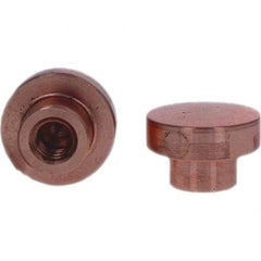 Tuffaloy - Spot Welder Tips For Use With: Socket Or Paddle Type Holder Type: Socket Tip F Nose (Radius) - USA Tool & Supply