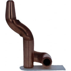 Tuffaloy - Spot Welder Tips For Use With: 4RW Electrode Holder Type: Double Bend Tip A Nose (Pointed) - USA Tool & Supply