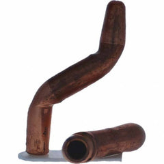 Tuffaloy - Spot Welder Tips For Use With: 4RW Electrode Holder Type: Double Bend Tip A Nose (Pointed) - USA Tool & Supply