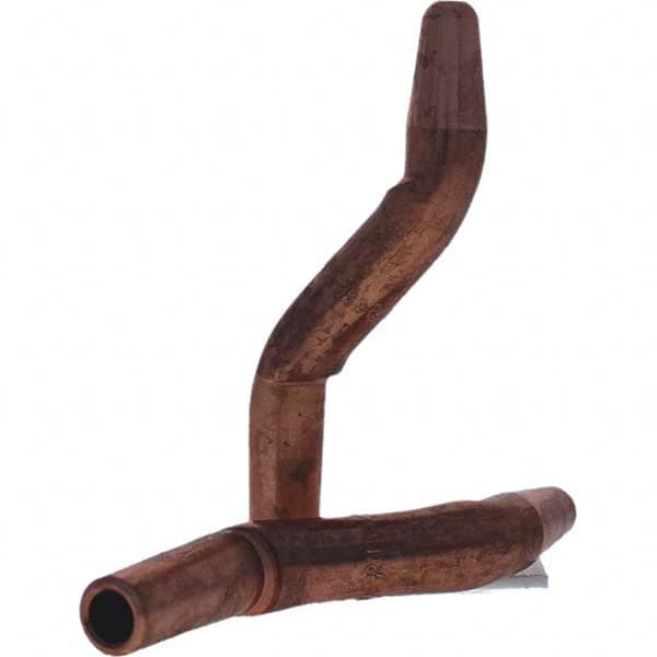 Tuffaloy - Spot Welder Tips For Use With: 4RW Electrode Holder Type: Double Bend Tip A Nose (Pointed) - USA Tool & Supply