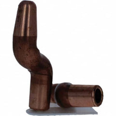 Tuffaloy - Spot Welder Tips For Use With: 5RW Electrode Holder Type: Double Bend Tip A Nose (Pointed) - USA Tool & Supply