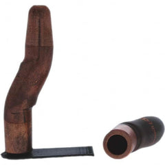 Tuffaloy - Spot Welder Tips For Use With: 5RW Electrode Holder Type: Double Bend Tip A Nose (Pointed) - USA Tool & Supply