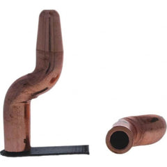 Tuffaloy - Spot Welder Tips For Use With: 5RW Electrode Holder Type: Double Bend Tip A Nose (Pointed) - USA Tool & Supply