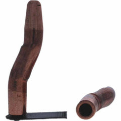 Tuffaloy - Spot Welder Tips For Use With: 5RW Electrode Holder Type: Double Bend Tip A Nose (Pointed) - USA Tool & Supply