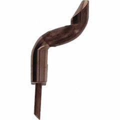 Tuffaloy - Spot Welder Tips For Use With: 4RW Electrode Holder Type: Double Bend Tip D Nose (Offset) - USA Tool & Supply
