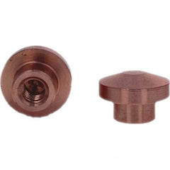 Tuffaloy - Spot Welder Tips For Use With: Socket Or Paddle Type Holder Type: Socket Tip E Nose (Truncated) - USA Tool & Supply
