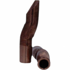 Tuffaloy - Spot Welder Tips For Use With: 5RW Electrode Holder Type: Double Bend Tip D Nose (Offset) - USA Tool & Supply