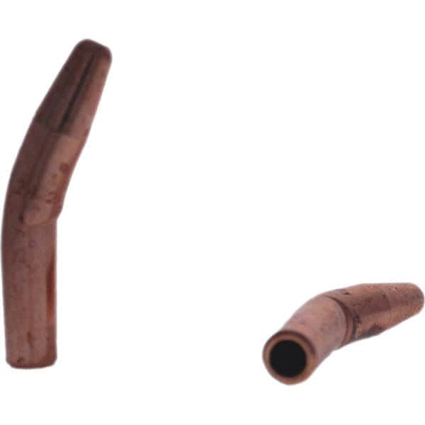 Tuffaloy - Spot Welder Tips For Use With: 4RW Electrode Holder Type: Single Bend Tip A Nose (Pointed) - USA Tool & Supply