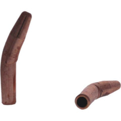 Tuffaloy - Spot Welder Tips For Use With: 4RW Electrode Holder Type: Single Bend Tip A Nose (Pointed) - USA Tool & Supply