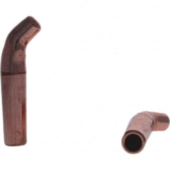 Tuffaloy - Spot Welder Tips For Use With: 4RW Electrode Holder Type: Single Bend Tip A Nose (Pointed) - USA Tool & Supply