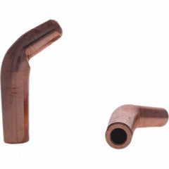 Tuffaloy - Spot Welder Tips For Use With: 5RW Electrode Holder Type: Single Bend Tip A Nose (Pointed) - USA Tool & Supply