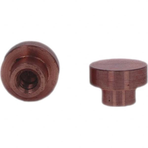 Tuffaloy - Spot Welder Tips For Use With: Socket Or Paddle Type Holder Type: Socket Tip C Nose (Flat) - USA Tool & Supply