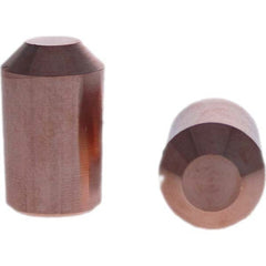 Tuffaloy - Spot Welder Tips For Use With: 4RW Electrode Holder Type: Paddle Tip E Nose (Truncated) - USA Tool & Supply