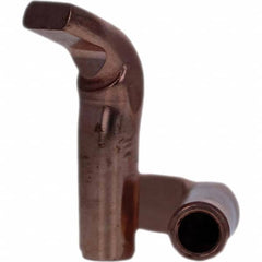 Tuffaloy - Spot Welder Tips For Use With: 5RW Electrode Holder Type: Single Bend Tip Spade Nose - USA Tool & Supply