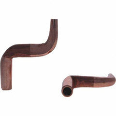 Tuffaloy - Spot Welder Tips For Use With: 4RW Electrode Holder Type: Misc Double Bend Tip C Nose (Flat) - USA Tool & Supply