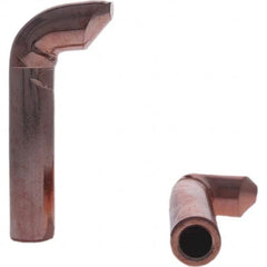 Tuffaloy - Spot Welder Tips For Use With: Variable Offset Holder Type: Variable Offset Tip D Nose (Offset) - USA Tool & Supply