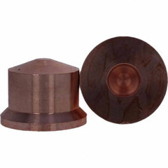 Tuffaloy - Spot Welder Tips For Use With: HP Size 2 High Pressure Holder Type: High Pressure Tip E Nose (Truncated) - USA Tool & Supply